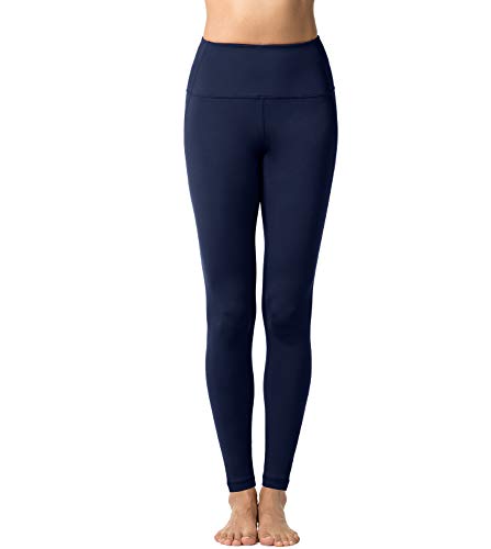 LAPASA Pantalón Deportivo de Mujer, Malla para Running, Yoga y Ejercicio. L01 (Azul Marino/Navy Blue, S) LAPASA Pantalón Deportivo de Mujer, Malla para Running, Yoga y Ejercicio. L01 (Azul Marino/Navy Blue, S)