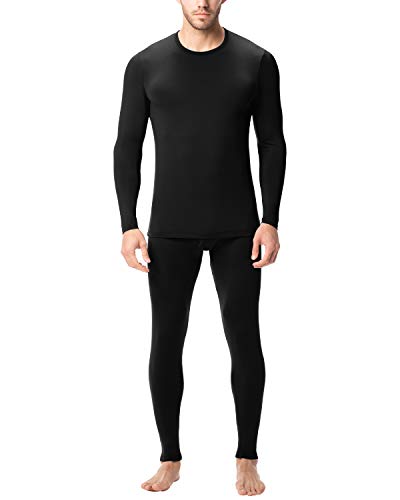 LAPASA Set de Ropa Térmica para Hombre. -Brushed Back Fabric Technique- M11/M57 (L, M11-LIGERO: Negro) LAPASA Set de Ropa Térmica para Hombre. -Brushed Back Fabric Technique- M11/M57 (L, M11-LIGERO: Negro)