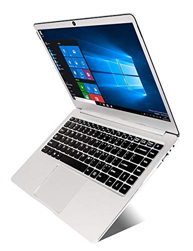 Laptop de 14 Pulgadas (Intel N3060 N3350 de 64 bits, 4GB DDR3 RAM, eMMC de 64GB, batería de 10000mAH, cámara Web HD, Windows 10, Pantalla 1366 * 768 FHD IPS)
