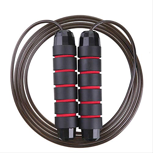 LAQ Cuerda de Saltar rodamiento de Alambre para Fitness, pérdida de Peso, Entrenamiento, Adelgazamiento, Ejercicio físico, Equipo pequeño LAQ Cuerda de Saltar rodamiento de Alambre para Fitness, pérdida de Peso, Entrenamiento, Adelgazamiento, Ejercicio físico, Equipo pequeño