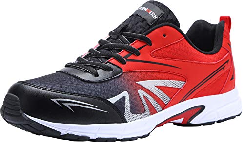 LARNMERN Zapatillas de Seguridad Hombres LM180105 SB Zapatos de Trabajo con Punta de Acero Ultra Liviano Suave y cómodo Transpirable(43 EU,Rojo) LARNMERN Zapatillas de Seguridad Hombres LM180105 SB Zapatos de Trabajo con Punta de Acero Ultra Liviano Suave y cómodo Transpirable(43 EU,Rojo)