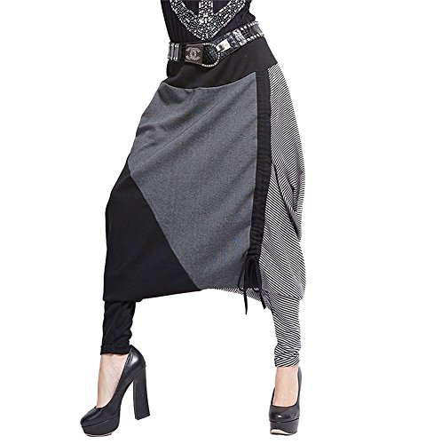LATH.PIN Pantalones Mujer de Harén Moda Danza Harem Pantalón Boho Hippie Hip-Hop Pants LATH.PIN Pantalones Mujer de Harén Moda Danza Harem Pantalón Boho Hippie Hip-Hop Pants