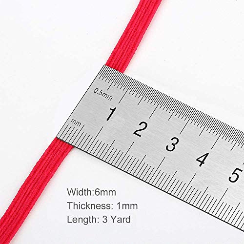 Latocos 16 Piezas Cordón Elástico Colorido 6mm Cintas Elásticas Plano Goma Elastica Bandas Cuerda para Costura Diy Manualidades Ropa Latocos 16 Piezas Cordón Elástico Colorido 6mm Cintas Elásticas Plano Goma Elastica Bandas Cuerda para Costura Diy Manualidades Ropa