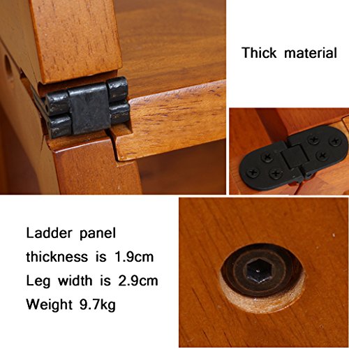 LAXF- Sillas Escalera Plegable Madera Silla Plegable de Madera de Las escaleras Silla casera de múltiples Funciones del Paso de los Muebles 4 Pasos LAXF- Sillas Escalera Plegable Madera Silla Plegable de Madera de Las escaleras Silla casera de múltiples Funciones del Paso de los Muebles 4 Pasos