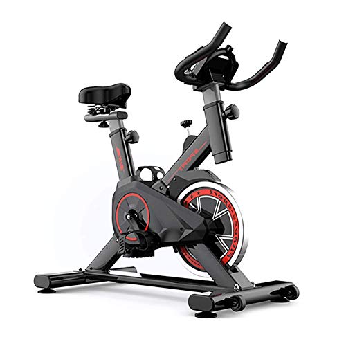 LCLLXB Indoor Cycle Bike Indoorcycling Speed Bike LCD Monitor Heimtrainer bicicleta Mini el Cardio para Fitness Workouts