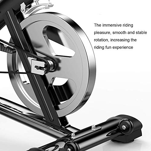 LCLLXB Indoor Cycle Bike Indoorcycling Speed Bike LCD Monitor Heimtrainer bicicleta Mini el Cardio para Fitness Workouts