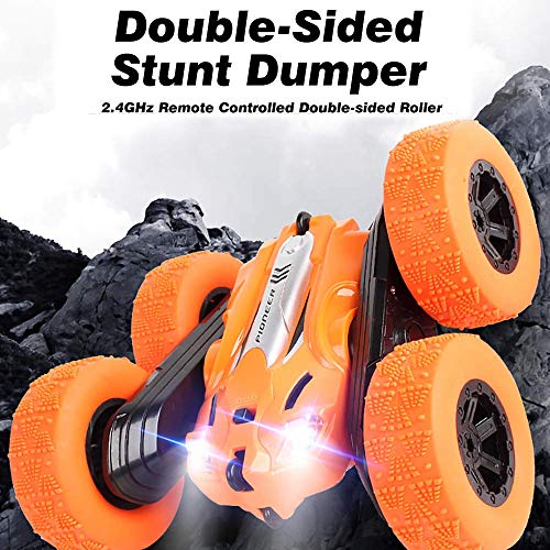 le-idea RC Coche, 1:28 Stunt Coche Teledirigido Coche de Control Remoto Doble Lado Rotación de 360 Grados de Alta Velocidad Controlremoto 2.4GHz para Niños/Adultos, con Batería Recargable le-idea RC Coche, 1:28 Stunt Coche Teledirigido Coche de Control Remoto Doble Lado Rotación de 360 Grados de Alta Velocidad Controlremoto 2.4GHz para Niños/Adultos, con Batería Recargable