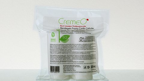 Le Migliori - Paquete de 2 unidades de vendaje térmico de celulitis para piernas profesional, listo para usar, estética, farmacia natural – Centella hipocastaño Capsico Carnitina Kosmitaly