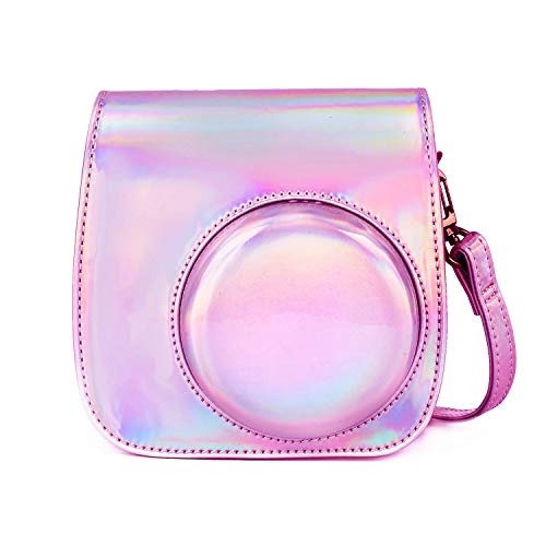 Leebotree Cámara Instantánea Funda Compatible con Instax Mini 11 Cámara Instantánea, Bolsa de Transporte Fabricada en Cuero, Dispone de Una Correa de Proteger y Bolsillo (Rosa Mágica) Leebotree Cámara Instantánea Funda Compatible con Instax Mini 11 Cámara Instantánea, Bolsa de Transporte Fabricada en Cuero, Dispone de Una Correa de Proteger y Bolsillo (Rosa Mágica)
