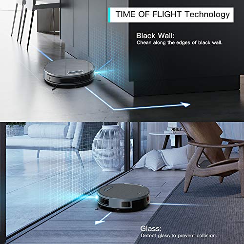 LEFANT Robot Aspirador y Fregasuelos y 3 Horas de autonomía 4500MAH WiFi con 2200 Pa,aplicación doméstica Alexa/Google/Control Remoto Ideal Podrías Cambiar lo de alfombras Cortas de Animales M571 LEFANT Robot Aspirador y Fregasuelos y 3 Horas de autonomía 4500MAH WiFi con 2200 Pa,aplicación doméstica Alexa/Google/Control Remoto Ideal Podrías Cambiar lo de alfombras Cortas de Animales M571