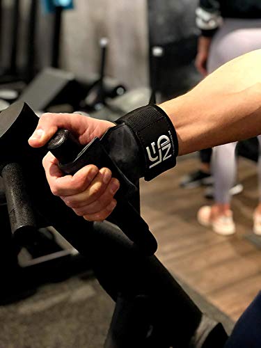 Legend Correas de Levantamiento - Vendaje de muñeca - Grippad-Cobra para Fisicoculturismo, Fitness, Crossfit, Musculación, Powerlifting - Mejor Agarre - Protección de la Palma de la Mano Legend Correas de Levantamiento - Vendaje de muñeca - Grippad-Cobra para Fisicoculturismo, Fitness, Crossfit, Musculación, Powerlifting - Mejor Agarre - Protección de la Palma de la Mano
