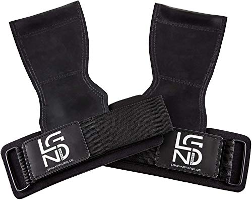 Legend Correas de Levantamiento - Vendaje de muñeca - Grippad-Cobra para Fisicoculturismo, Fitness, Crossfit, Musculación, Powerlifting - Mejor Agarre - Protección de la Palma de la Mano Legend Correas de Levantamiento - Vendaje de muñeca - Grippad-Cobra para Fisicoculturismo, Fitness, Crossfit, Musculación, Powerlifting - Mejor Agarre - Protección de la Palma de la Mano