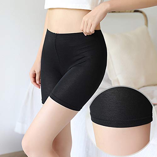 Leggings Cortos Pantalones de Seguridad para Mujer Leggins Deportivo Elástico Suave 3/10 Largo