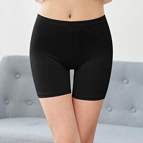 Leggings Cortos Pantalones de Seguridad para Mujer Leggins Deportivo Elástico Suave 3/10 Largo