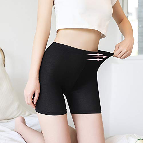 Leggings Cortos Pantalones de Seguridad para Mujer Leggins Deportivo Elástico Suave 3/10 Largo