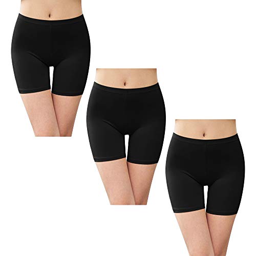 Leggings Cortos Pantalones de Seguridad para Mujer Leggins Deportivo Elástico Suave 3/10 Largo
