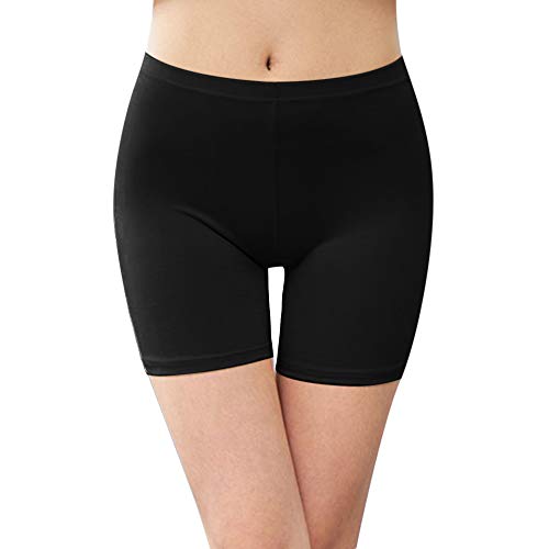 Leggings Cortos Pantalones de Seguridad para Mujer Leggins Deportivo Elástico Suave 3/10 Largo