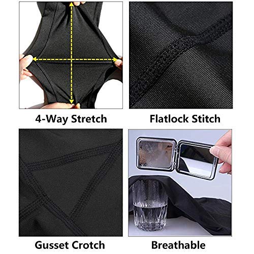 Leggings de Entrenamiento, Leggings de Yoga para Mujeres, Pantalones de chándal Spandex, Gimnasio Fitness.(Negro A Largo, S) Leggings de Entrenamiento, Leggings de Yoga para Mujeres, Pantalones de chándal Spandex, Gimnasio Fitness.(Negro A Largo, S)