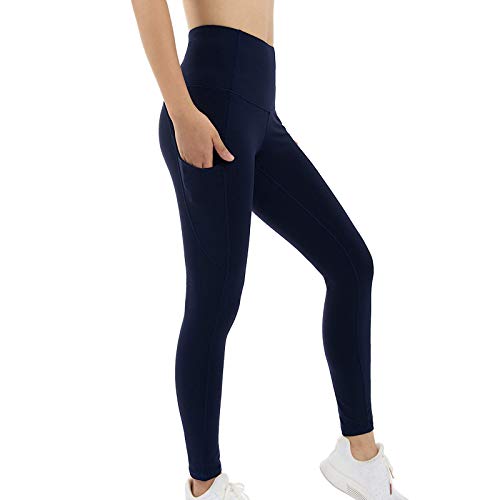 Leggings Push Up para Mujer,Alta Cintura Pantalones Deportivos de Elásticos, Secado Rápido,con Bolsillo Pilates Mallas,Adelgazantes Ropa Quema Grasa,Atléticos Correr Ejercicio Ciclismo