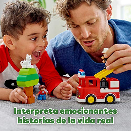 LEGO Duplo Town - Camión de Bomberos, Juguete de construcción de Aventura de Salvamento (10901) LEGO Duplo Town - Camión de Bomberos, Juguete de construcción de Aventura de Salvamento (10901)