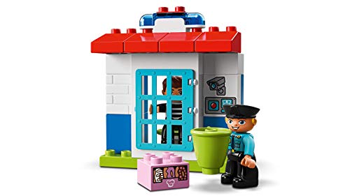 LEGO Duplo Town - Comisaría de policía, Juguete Creativo de construcción y Aventuras (10902)