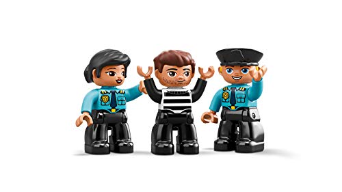 LEGO Duplo Town - Comisaría de policía, Juguete Creativo de construcción y Aventuras (10902)