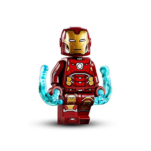 LEGO Super Heroes - Armadura Robótica de Iron Man, Juego de Construcción de Figura de Acción Mecánica de Juguete, Set de Meca Coleccionable (76140)