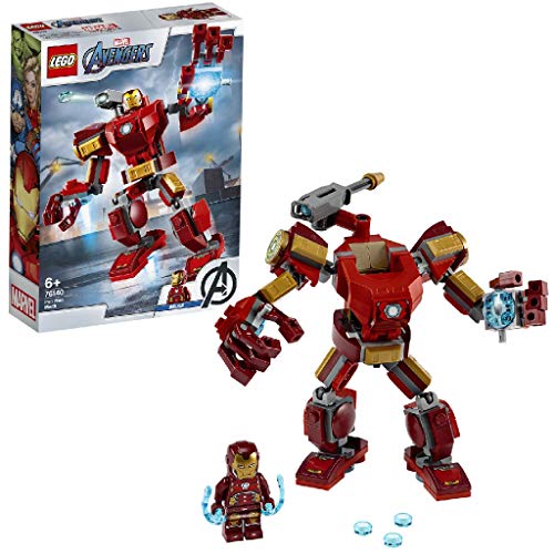 LEGO Super Heroes - Armadura Robótica de Iron Man, Juego de Construcción de Figura de Acción Mecánica de Juguete, Set de Meca Coleccionable (76140) LEGO Super Heroes - Armadura Robótica de Iron Man, Juego de Construcción de Figura de Acción Mecánica de Juguete, Set de Meca Coleccionable (76140)