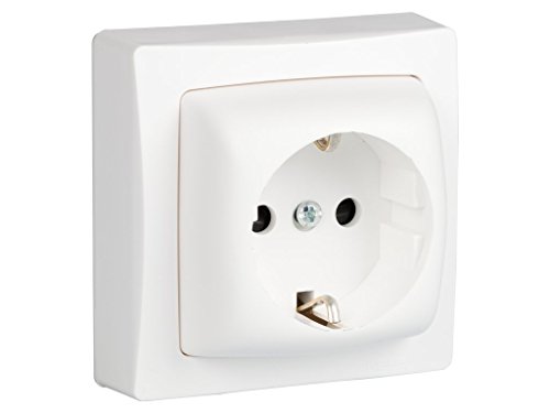 legrand 097380 Base de Enchufe Montaje En Superficie, 3680 W, 230 V, Blanco legrand 097380 Base de Enchufe Montaje En Superficie, 3680 W, 230 V, Blanco