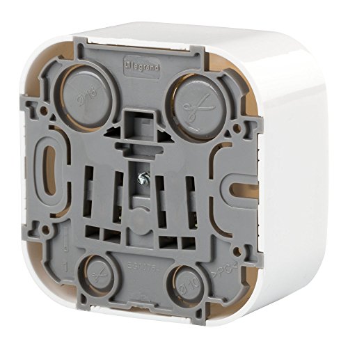 Legrand, Enchufe de Pared 1 Toma, Forix, Color Blanco Legrand, Enchufe de Pared 1 Toma, Forix, Color Blanco