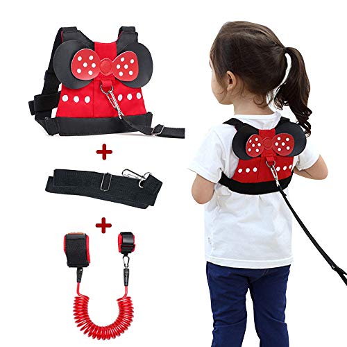 Lehoo Castle Correa para Niños Seguridad, 2-en-1 Ajustable Arnés de Bebe, Correa para Niños Antiperdida Arnes Niños, Arnés de Seguridad para Caminar Niños, Minnie Lehoo Castle Correa para Niños Seguridad, 2-en-1 Ajustable Arnés de Bebe, Correa para Niños Antiperdida Arnes Niños, Arnés de Seguridad para Caminar Niños, Minnie