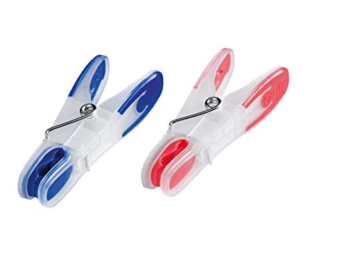 Leifheit Pinzas Colada 25U 1085660, Azul, Rojo, Color Blanco, A Leifheit Pinzas Colada 25U 1085660, Azul, Rojo, Color Blanco, A