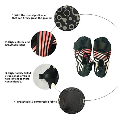 LeKing Zapatos de Yoga para Mujeres, Zapatos de Yoga de Fondo Blando, Zapatos de Yoga Profesionales Antideslizantes con Cinco Dedos,Calcetines Antideslizantes,Pilates (Embalaje de Bolsa de OPP) LeKing Zapatos de Yoga para Mujeres, Zapatos de Yoga de Fondo Blando, Zapatos de Yoga Profesionales Antideslizantes con Cinco Dedos,Calcetines Antideslizantes,Pilates (Embalaje de Bolsa de OPP)