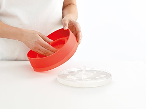 Lékué Recipiente para cocinar Palomitas, Rojo, 20 cm Lékué Recipiente para cocinar Palomitas, Rojo, 20 cm