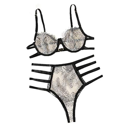 Lenfesh Negro Rojo Mujer lencería Sexy corsé Encaje Dividido Aros musculoso pálido Calado Pijamas Ropa de Dormir Ropa Interior Tops y Calzoncillos Lenfesh Negro Rojo Mujer lencería Sexy corsé Encaje Dividido Aros musculoso pálido Calado Pijamas Ropa de Dormir Ropa Interior Tops y Calzoncillos