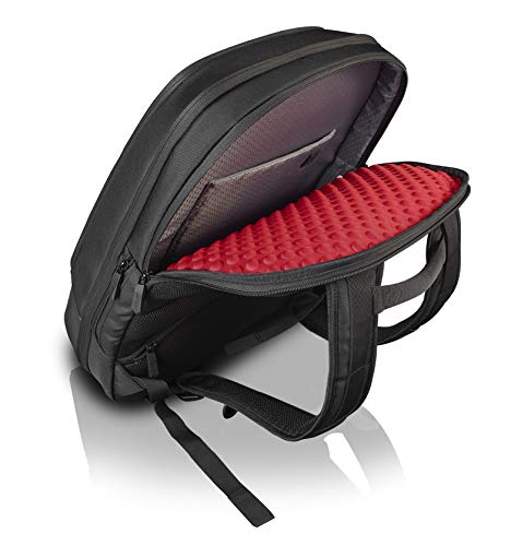 Lenovo GX40L16533 Mochila Vinilo Negro/Rojo - Mochila para portátiles y netbooks (Vinilo, Negro/Rojo, Monótono, 43,2 cm (17"), 360 mm, 180 mm)