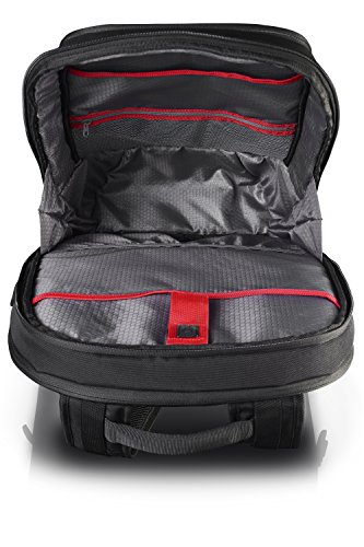 Lenovo GX40L16533 Mochila Vinilo Negro/Rojo - Mochila para portátiles y netbooks (Vinilo, Negro/Rojo, Monótono, 43,2 cm (17"), 360 mm, 180 mm)