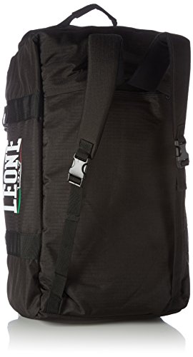 Leone - Bolsa/Mochila para Gimnasio Negro Talla:ND