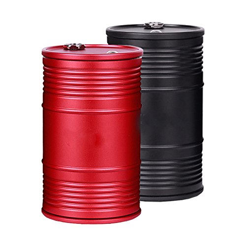 LER Los suministros automotrices fundas de acero inoxidable multifuncional cenicero general del coche/fondo impermeable/cenicero de aleación de aluminio,negro,Diámetro 6cm LER Los suministros automotrices fundas de acero inoxidable multifuncional cenicero general del coche/fondo impermeable/cenicero de aleación de aluminio,negro,Diámetro 6cm