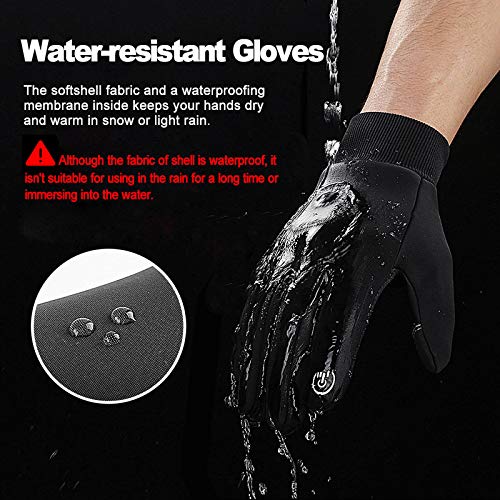 LERWAY Guantes Cálidos de Invierno,Pantalla Táctil a Prueba de Viento Guantes Deportivos para Hombres y Mujeres, Guantes Antideslizantes para Correr, Conducir, Ciclismo, Escalar (L) LERWAY Guantes Cálidos de Invierno,Pantalla Táctil a Prueba de Viento Guantes Deportivos para Hombres y Mujeres, Guantes Antideslizantes para Correr, Conducir, Ciclismo, Escalar (L)