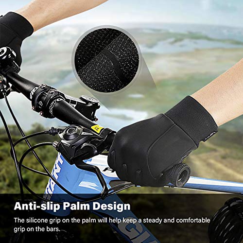 LERWAY Guantes Cálidos de Invierno,Pantalla Táctil a Prueba de Viento Guantes Deportivos para Hombres y Mujeres, Guantes Antideslizantes para Correr, Conducir, Ciclismo, Escalar (L) LERWAY Guantes Cálidos de Invierno,Pantalla Táctil a Prueba de Viento Guantes Deportivos para Hombres y Mujeres, Guantes Antideslizantes para Correr, Conducir, Ciclismo, Escalar (L)