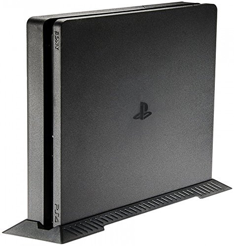 LeSB Playstation 4 Slim Soporte Vertical para PS4 Slim Consola, Negro