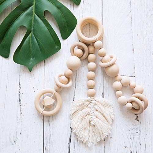 let's make 3pc Baby Play Gym Toys Anillo de Dentición de Madera Orgánica Baby Play Activity Gym Frame Accesorios de Enfermería Juguetes Sensoriales de Protección Ambiental no Tóxicos let's make 3pc Baby Play Gym Toys Anillo de Dentición de Madera Orgánica Baby Play Activity Gym Frame Accesorios de Enfermería Juguetes Sensoriales de Protección Ambiental no Tóxicos