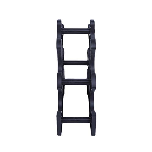 Levantamiento de Pesas Mancuernas Tree Rack Stands Ohhome Soporte de Levantamiento de Pesas Pesa de Gimnasia Soporte de Piso Inicio Ejercicios Accesorios (No Incluye Pesas)