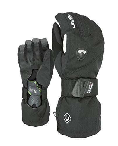 Level Fly Glove, Hombre, Black, 8,5-ML