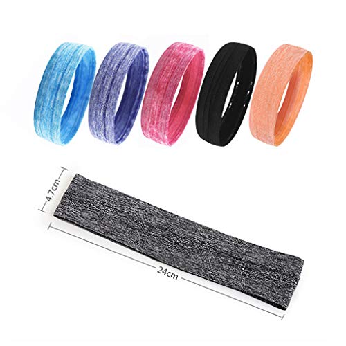 LEVEL GREAT Yoga Hombres Mujeres Deportes Hairband elástico sólido Running Running Baloncesto Baloncesto Scrunchy Que Absorbe el Sudor Scrunchy Que Absorbe el Sudor Banda de Sudor