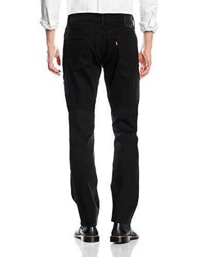 Levi's 511 Slim Vaqueros, Negro (Nightshine X), 29W / 30L para Hombre