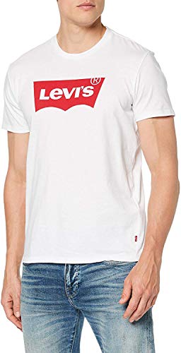 Levi's Graphic Set-In Neck, Camiseta para Hombre, Blanco (C18978 Graphic H215-Hm White Graphic H215-Hm 36.4 140), Large