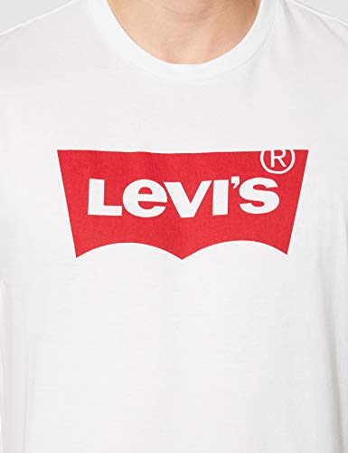 Levi's Graphic Set-In Neck, Camiseta para Hombre, Blanco (C18978 Graphic H215-Hm White Graphic H215-Hm 36.4 140), Large