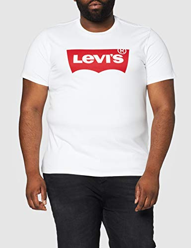 Levi's Graphic Set-In Neck, Camiseta para Hombre, Blanco (C18978 Graphic H215-Hm White Graphic H215-Hm 36.4 140), Small